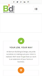 Mobile Screenshot of barnumbuildinganddesign.com